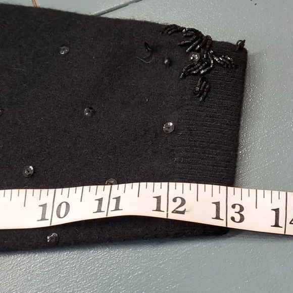 Banff Ltd wool vintage sweater with sequins. No size tag, in guessing a medium. - Picture 7 of 16